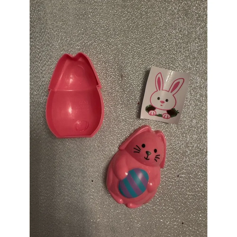 Lot of 28 Easter Eggs Bunnies Carrots Chicks Flowers Stickers Egg Hunt